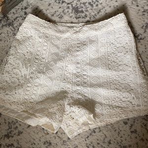 Lace shorts